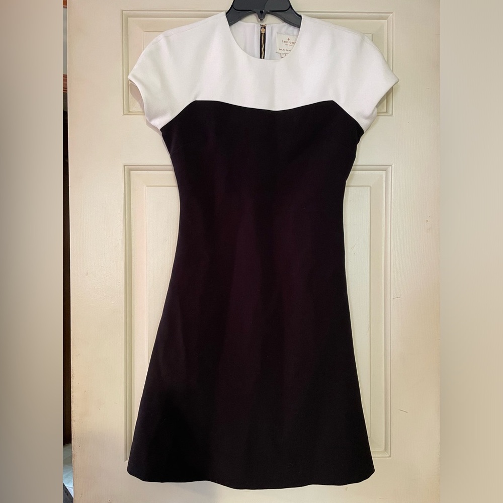 Kate Spade Black and White Tala Dress